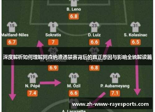 深度解析如何理解阿森纳遭遇禁赛背后的真正原因与影响全貌解读篇
