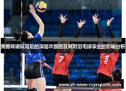 黄雅琼退队背后的深层次原因及其对羽毛球事业的影响分析